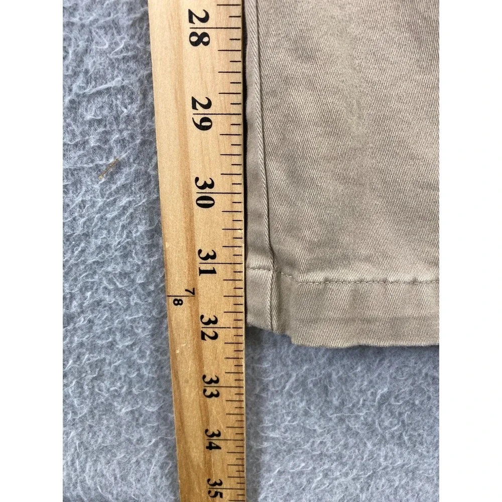 Dixxon D Flex Pants Men 40x32 Khaki Stretch Chino Elastic Waist Straight